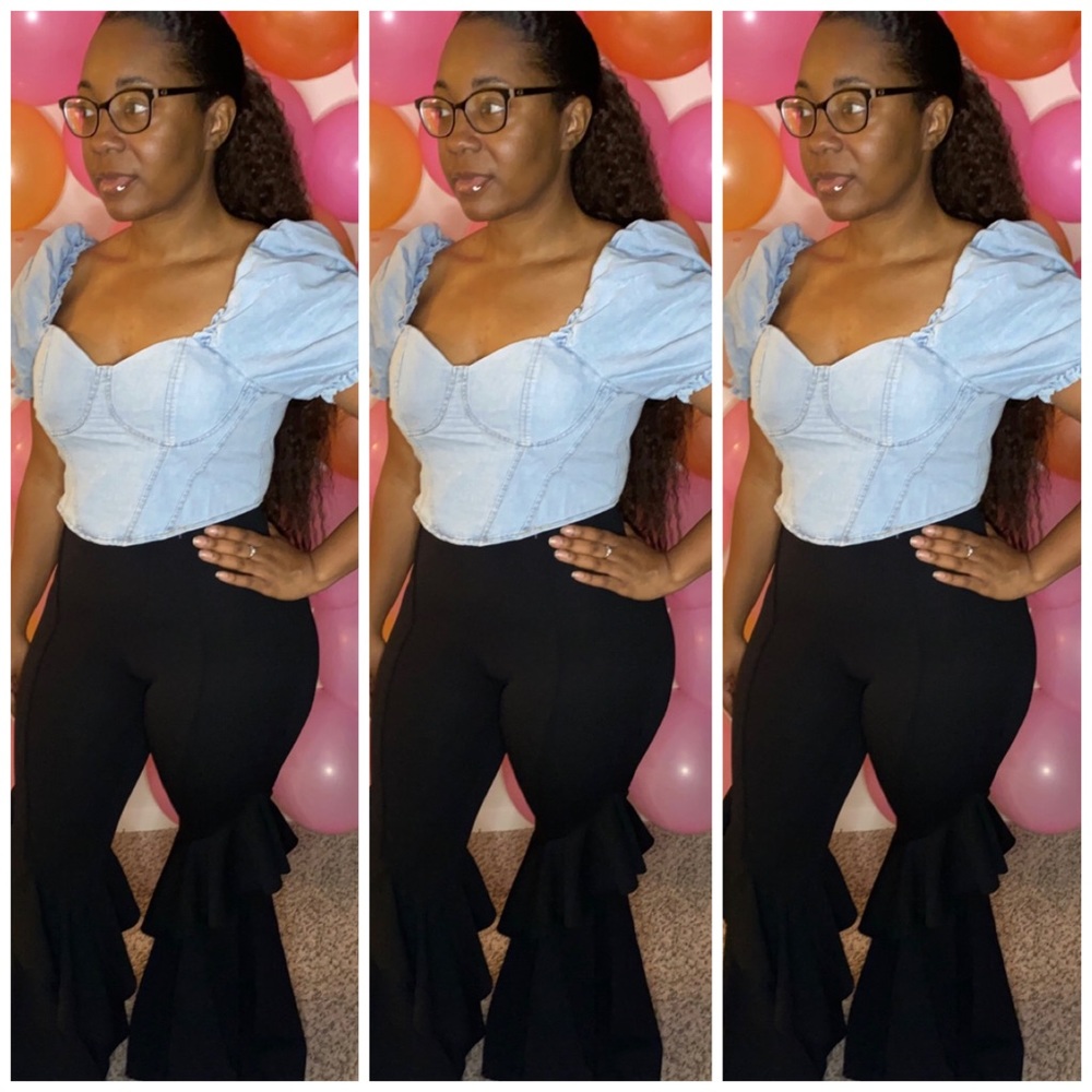 New boutique cropped top